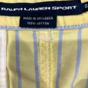 Ralph Lauren  mini skirt in size 6 yellow with blue strips Photo 2