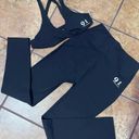 Seamless 2 Pcs Set Black Size L Photo 1