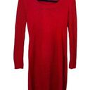 Marvin Richards Marvin Richard’s Red Sweater Dress Size Small Photo 0