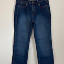 Aura  WU0341B Women at Wrangler Dark Wash Denim Jeans Size 10 P Photo 1