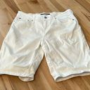 Calvin Klein  White Jean Shorts - size 10 Photo 0