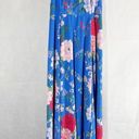 Yumi Kim  Dream Floral Maxi Dress Komodo Azure Size Small Photo 3