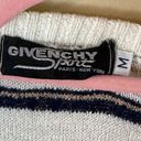 Givenchy Vintage  Sport Striped Sweater Size Medium Photo 4