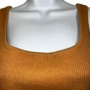 Sabo Skirt SABO  Caramel Color Cotton Ribbed Stretch Crop Top EUC Size Small Photo 1