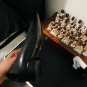 Dolce & Gabbana black patent woman's shoe size 6 Photo 2