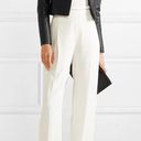 Akris  Lamb Nappa Cropped White Leather Jacket Photo 3