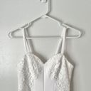 Alexis  Harlowe Lace Tiered Midi Dress in White Sz XS Photo 4