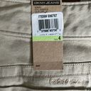 DKNY NEW  Womens Tan Stretch Capri Size 4 Photo 6