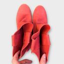 Joie  Pinyon Red Suede Western Slouchy Boots Photo 9