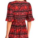 BB Dakota  by Steve Madden Red Black Schiffer Mini Dress Women's Size Small Photo 1