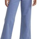 Madewell  Womens Bridget Slim Wide Leg Crop Pants Size 10 Marlin Blue Photo 0
