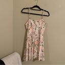 ZARA Floral Square Neck Mini Dress NWOT Size XS Sleeveless Spring Girly Photo 3