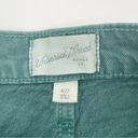 Universal Threads Universal Thread High Rise Vintage Bermuda Jean Shorts Green Teal Size 4/27 Photo 5