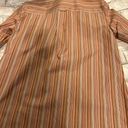 Orvis Women’s  Multicolored Striped Long Sleeve Button Up Shirt Size 6 Photo 3