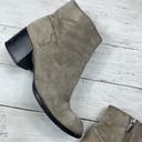 Sam Edelman  Suede Ankle Boots Tan Joey Booties 6 1/2 Neutral Boho Minimalist Photo 3