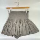 Koch  Erica Shorts Skirt Skort Size XS Charcoal Gray High Waisted Photo 0