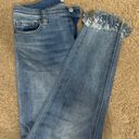 Free People Great Heights Frayed Skinny Jean In Blue Sky Photo 2