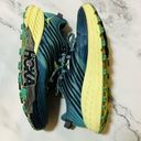 Hoka  Speedgoat 4 Shoes Womens 7.5 Blue Green Running Athletic Sneakers 1106527 Photo 4