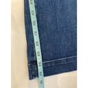 7 For All Mankind 7FAMK Dojo Flare Denim Jeans EUC Sz 27 Long Inseam Distressed Cotton USA Photo 13