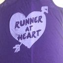 Chin Up Apparel CHIN UP Women's Purple Runner at Heart Racerback Tank Top Photo 3