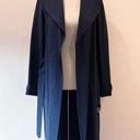 Chelsea28  Navy Trench Coat Size Small Photo 3