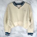 Urban Outfitters NWT  BDG Collins Fleece Teddy Oversized Crop Pullover Sweatshirt Photo 0