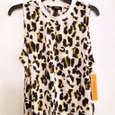 AQUA | Leopard Print Tank Top Medium Photo 2