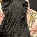 TCEC Black Ruffle Dress Photo 2