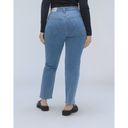 Everlane NWT  The Original Curvy Cheeky Straight Jean in Stone Washed Sky Photo 14