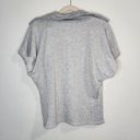 n:philanthropy NWT  Grey Collared Women Small Oversized Casual Lotty Top Photo 6