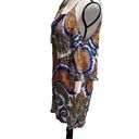 Trina Turk NWT  Pacific Paisley cold shoulder swimsuit coverup Photo 1