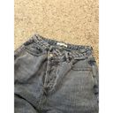 12th Tribe  Jeans Women's 25 Straight Mom Jeans Crossover Buttoning Photo 3