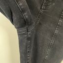 J. McLaughlin J. Mclaughliin Emma Jeans Size 2 Black High Rise Front Seam Straight Leg Denim Photo 4