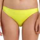 California Waves  YELLOW Ribbed Bikini Swim Bottom Photo 0