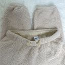 Nike  Tan Sherpa Joggers Size S Photo 3