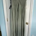 Adrianna Papell Anthropology Teal Bryce Dress Sleeveless Tulle Pearl Bodice Sz 8 Photo 10