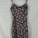 ZARA  Square neck floral mini dress S Photo 2