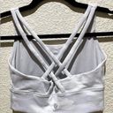 Lululemon  Energy Longline Sports Bra B-C Cup Heritage Camo Grey White Size 4 Photo 6