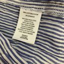 Treasure & Bond  Women's Striped Boyfriend Button Down Shirt Size Large Photo 5