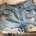 Levi's 501 Denim Shorts Photo 2