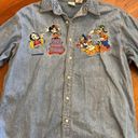 Disney Vintage 90’s  Denim Button Up Photo 2