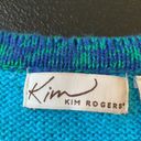 kim rogers ‎ Winter Snowman Zip Up Sweater Vest Size S Vintage Photo 6