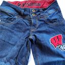 E5 College Classics  UW WI Badgers jeans #48 size 1 Photo 1