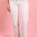 Citizens of Humanity  Daphne Cropped jeans white denim lucent raw hem high rise Photo 10