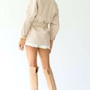 Free People  Clyde oversized coat snap Jacket Sz L Photo 1