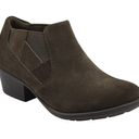 Earth Origins Christine Suede Bootie in Olive Khaki Size 8.5 NEW Photo 0