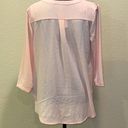 Papaya Light Pink Sheer Blouse Photo 1