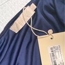 Meshki  Navy Christina Backless‎ Wrap Dress Size L NWT Photo 7