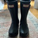 Hunter Black Rainboots Photo 0