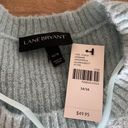 Lane Bryant Light Blue Lightweight Sweater Photo 7